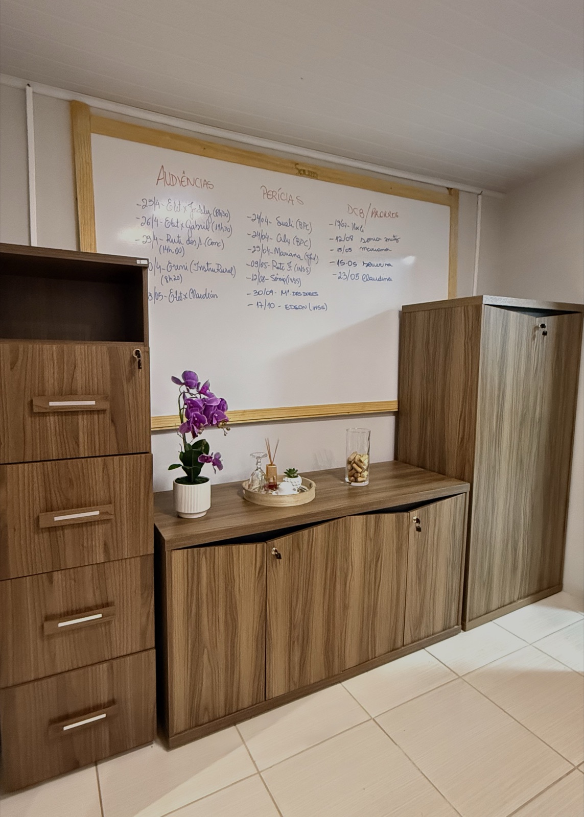 Ambiente do escritório de advocacia previdenciária em Vilhena-RO